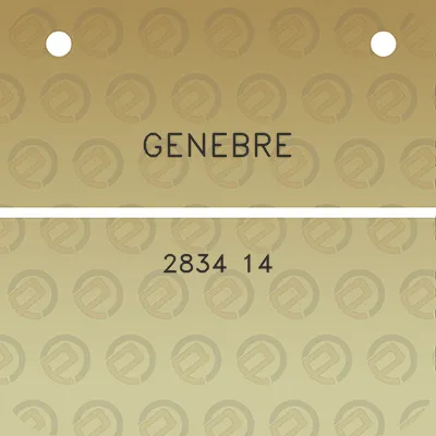 genebre-2834-14