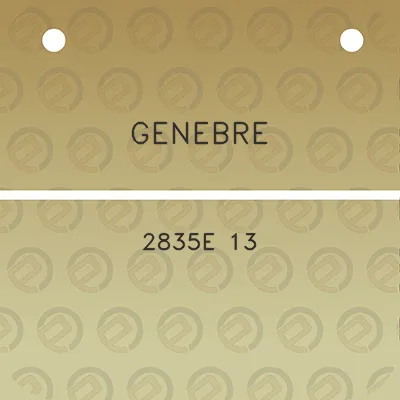 genebre-284e16