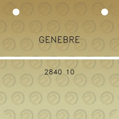 genebre-2840-10