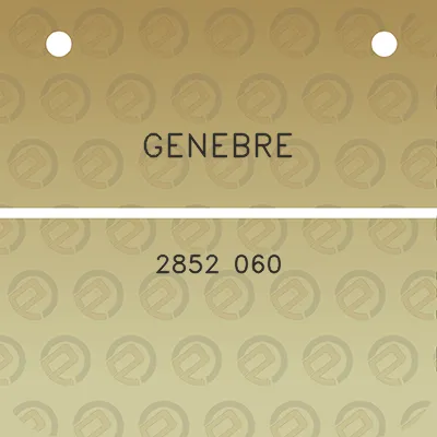 genebre-2852-060