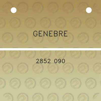 genebre-2852-090