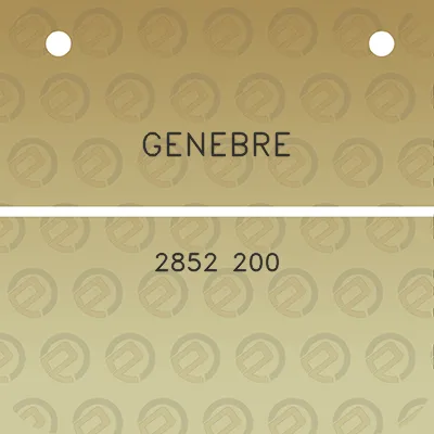 genebre-2852-200