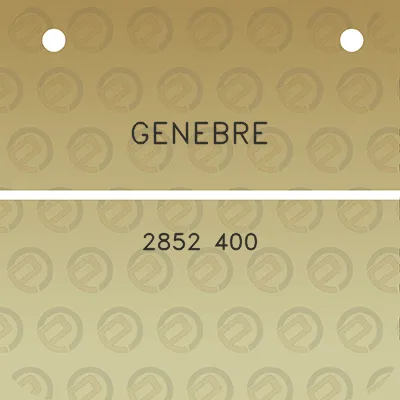 genebre-2852-400