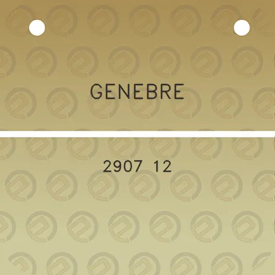 genebre-2907-12