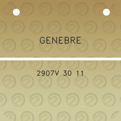 genebre-2907v-30-11