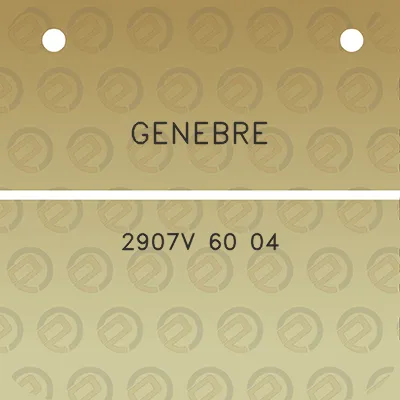 genebre-2907v-60-04