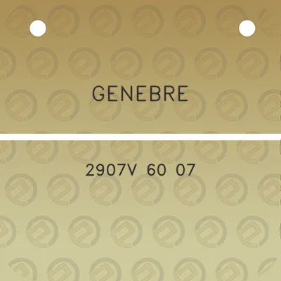 genebre-2907v-60-07