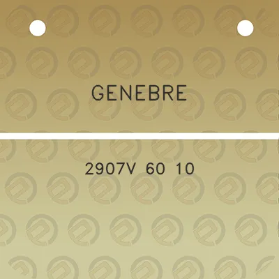 genebre-2907v-60-10