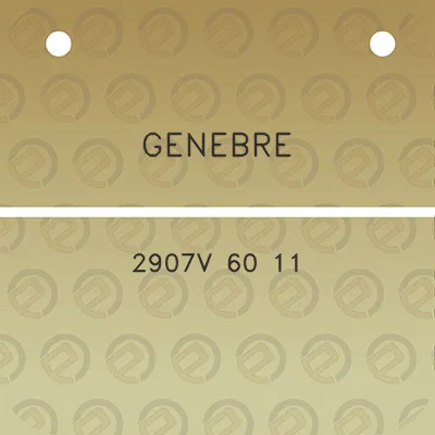 genebre-2907v-60-11