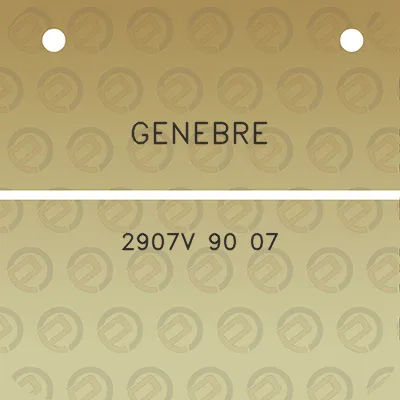 genebre-2907v-90-07