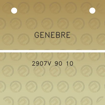 genebre-2907v-90-10