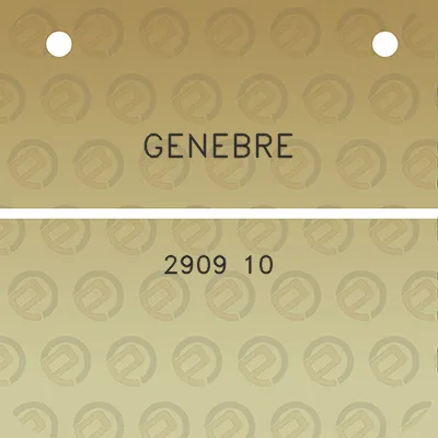 genebre-2909-10