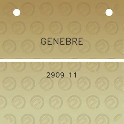 genebre-2909-11