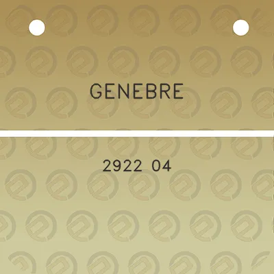 genebre-2922-04