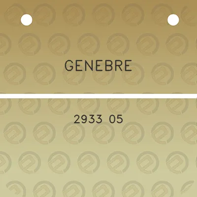 genebre-2933-05