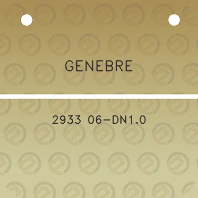 genebre-2933-06-dn10