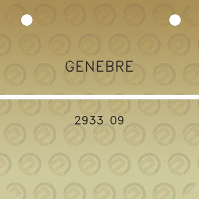 genebre-2933-09