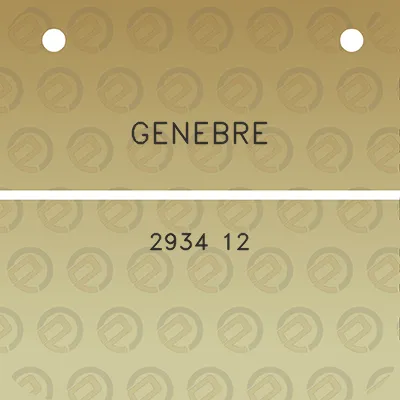 genebre-2934-12