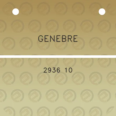 genebre-2936-10