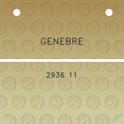 genebre-2936-11