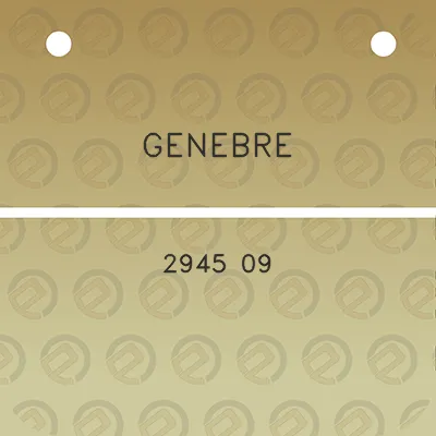 genebre-2945-09