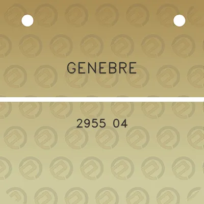 genebre-2955-04