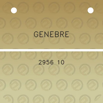 genebre-2956-10