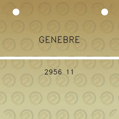 genebre-2956-11