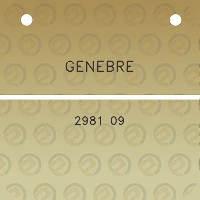 genebre-2981-09