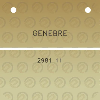 genebre-2981-11