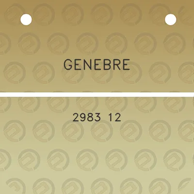 genebre-2983-12