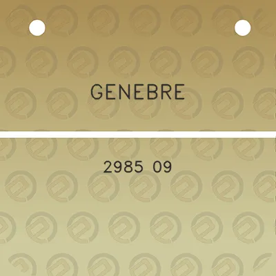 genebre-2985-09