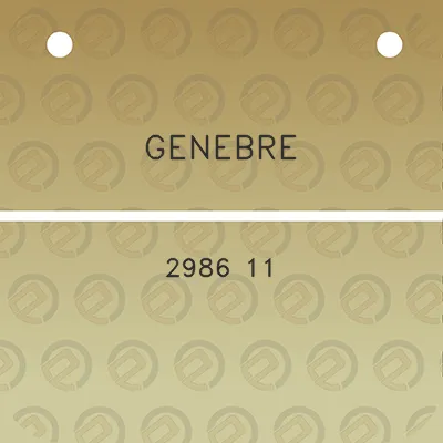 genebre-2986-11