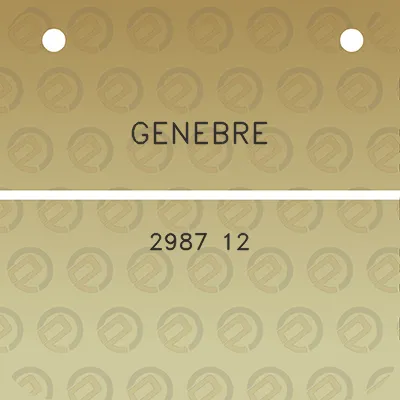 genebre-2987-12