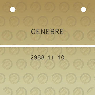 genebre-2988-11-10