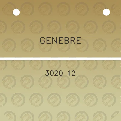 genebre-3020-12