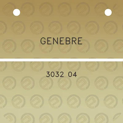 genebre-3032-04