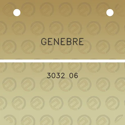 genebre-3032-06