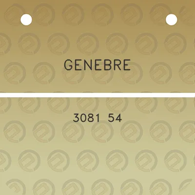 genebre-3081-54