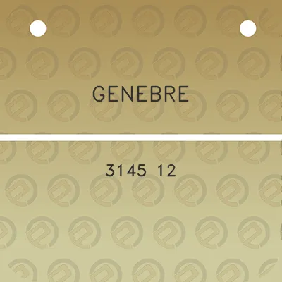 genebre-3145-12