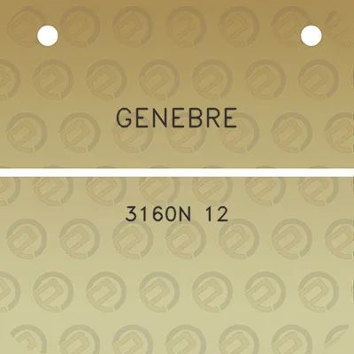 genebre-3160n-12