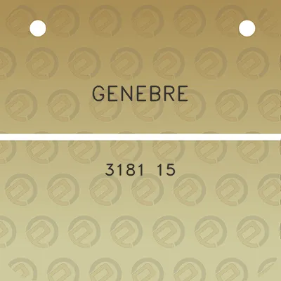 genebre-3181-15