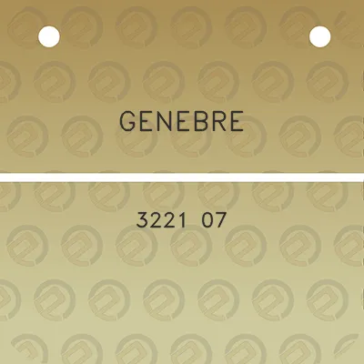 genebre-3221-07