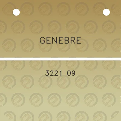 genebre-3221-09