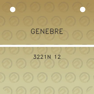 genebre-3221n-12