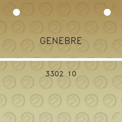 genebre-3302-10