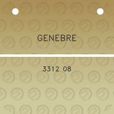 genebre-3312-08