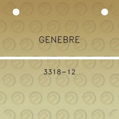 genebre-3318-12