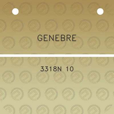 genebre-3318n-10