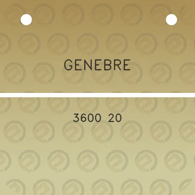 genebre-3600-20